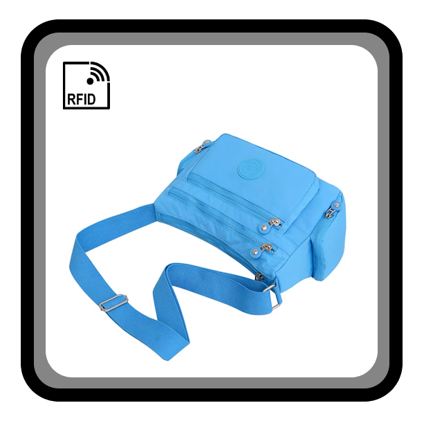Sac à main bandoulière fourre-tout & léger avec protection RFID