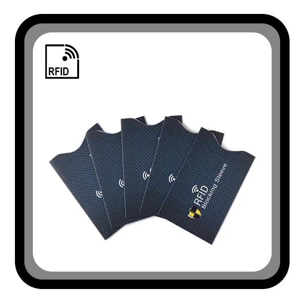 Etui individuel porte-carte à protection RFID