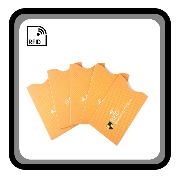 Etui individuel porte-carte à protection RFID