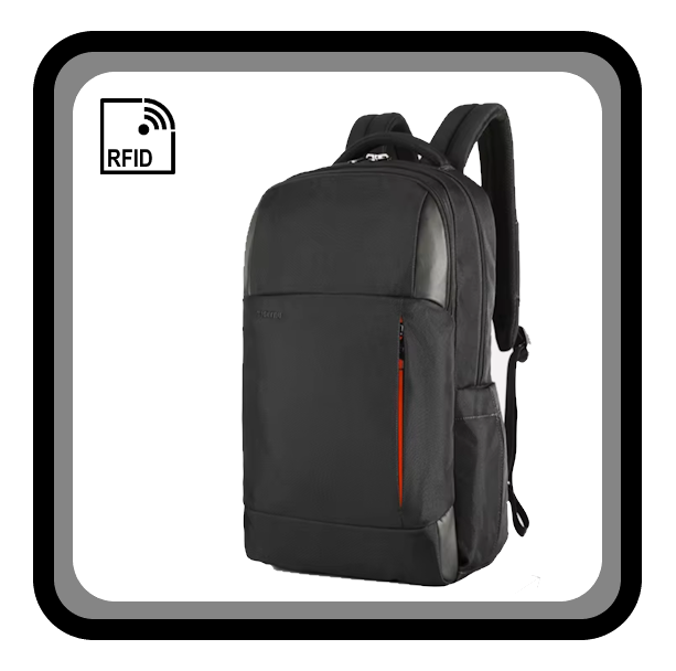 Sac à dos antivol RFID étanche pour homme, pour ordinateur portable avec port USB