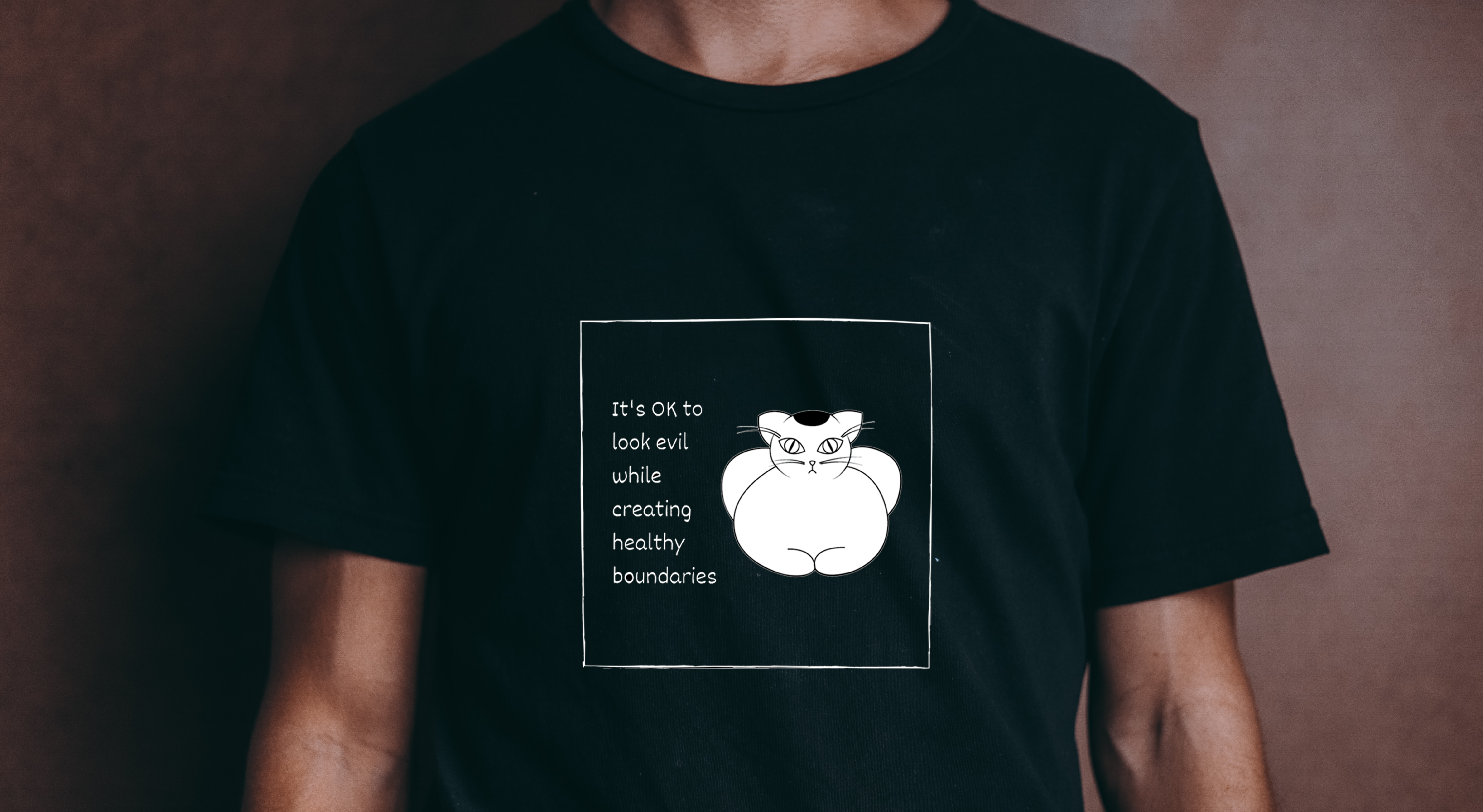 Black Cat Graphic T-Shirt