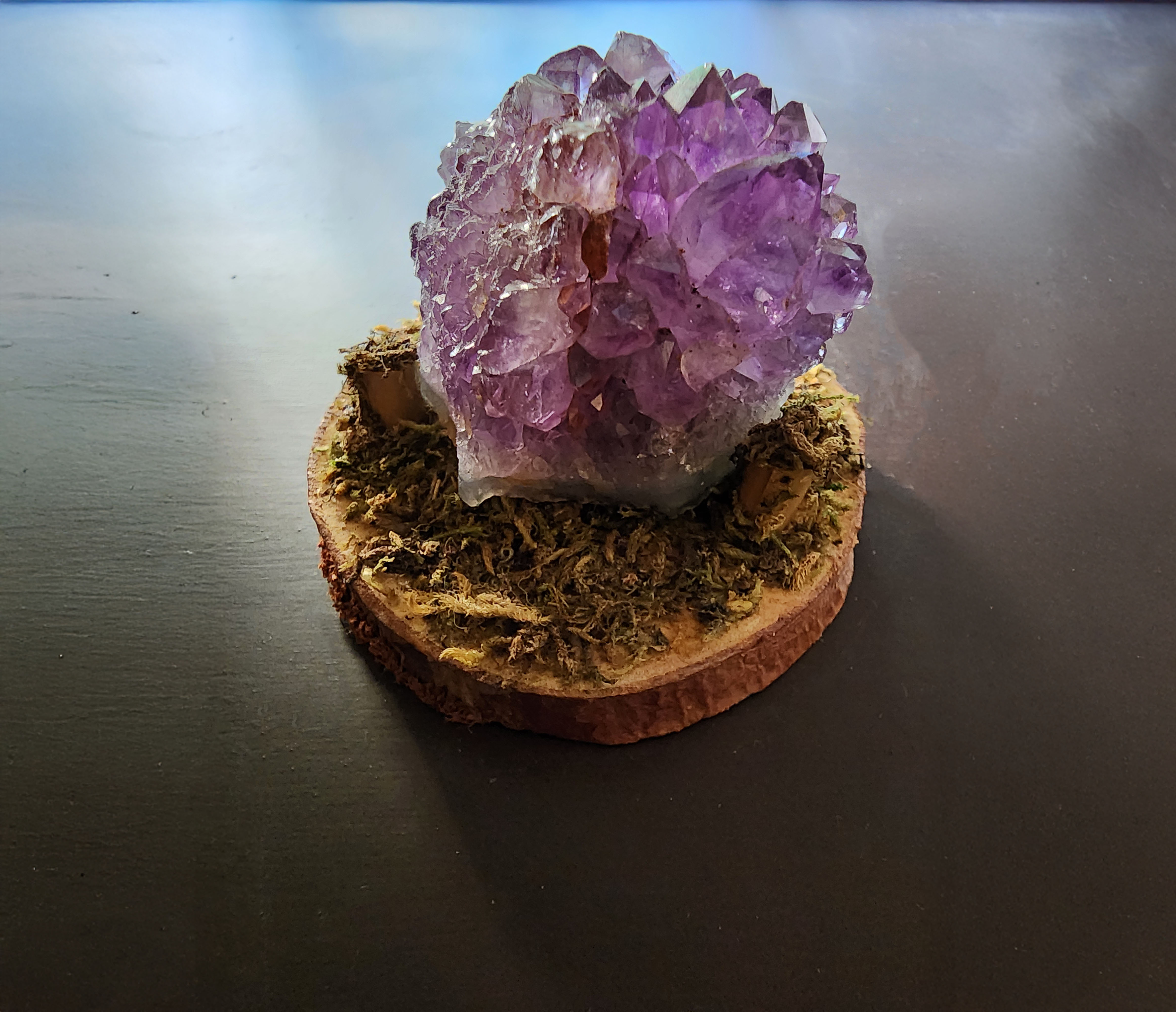 Amethyst Crystal Cluster