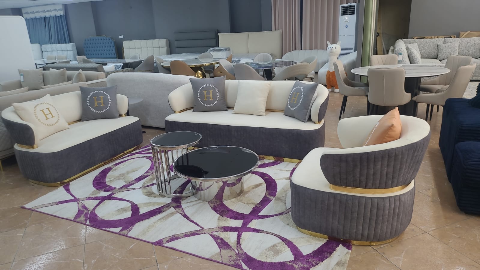 Luxury Living Room Sofa Set