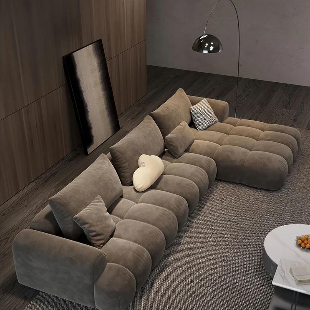 Modern Grey Sectional Sofa