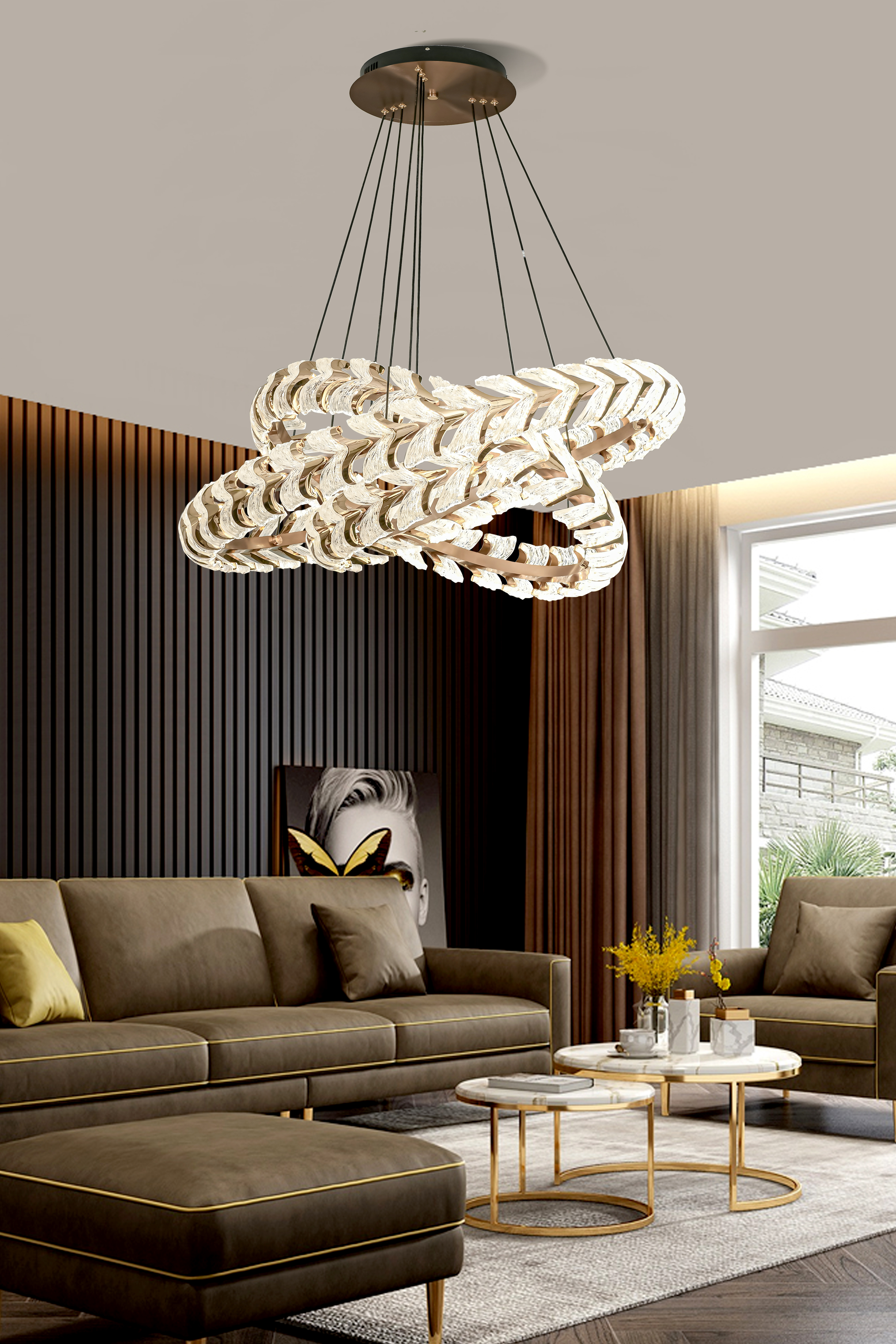Modern LED Chandelier