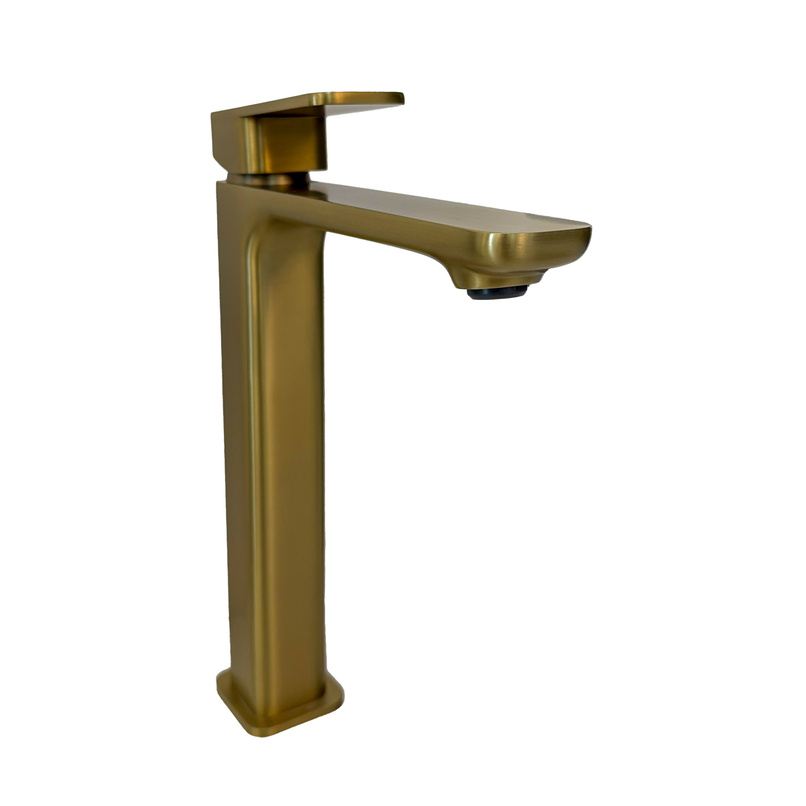 Modern Brushed Gold Bathroom Faucet