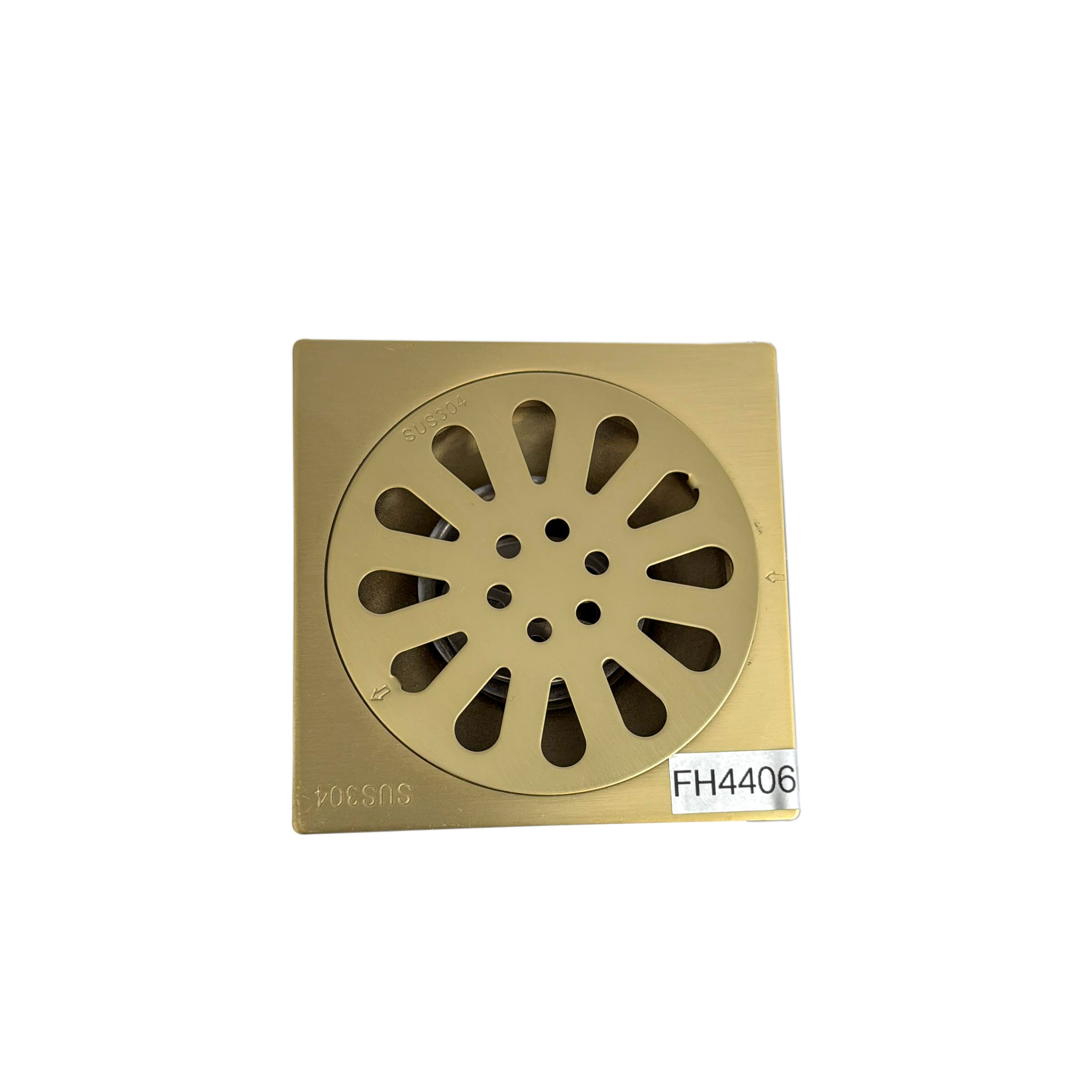 Gold Square Floor Drain
