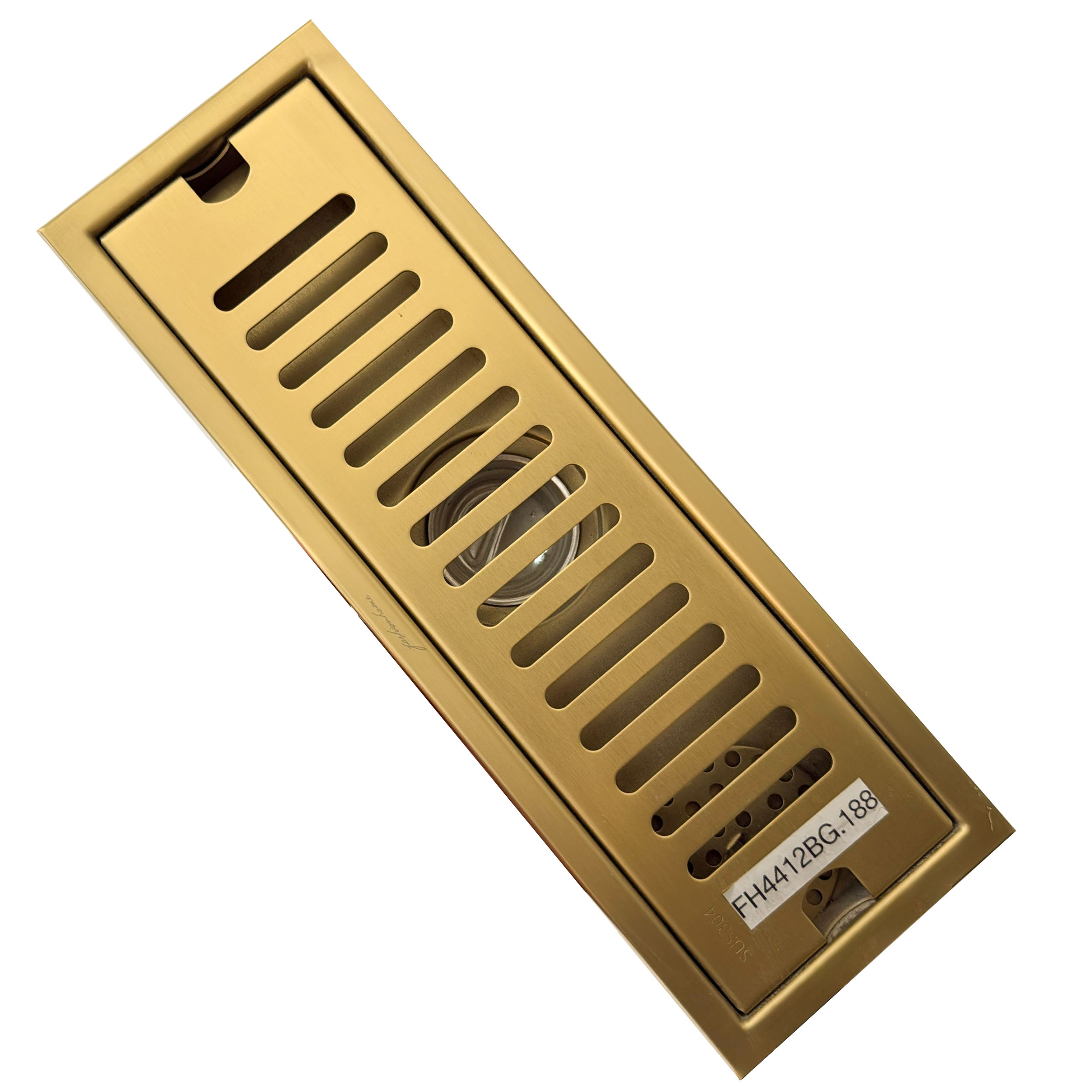 Gold Metal Grille water Drain