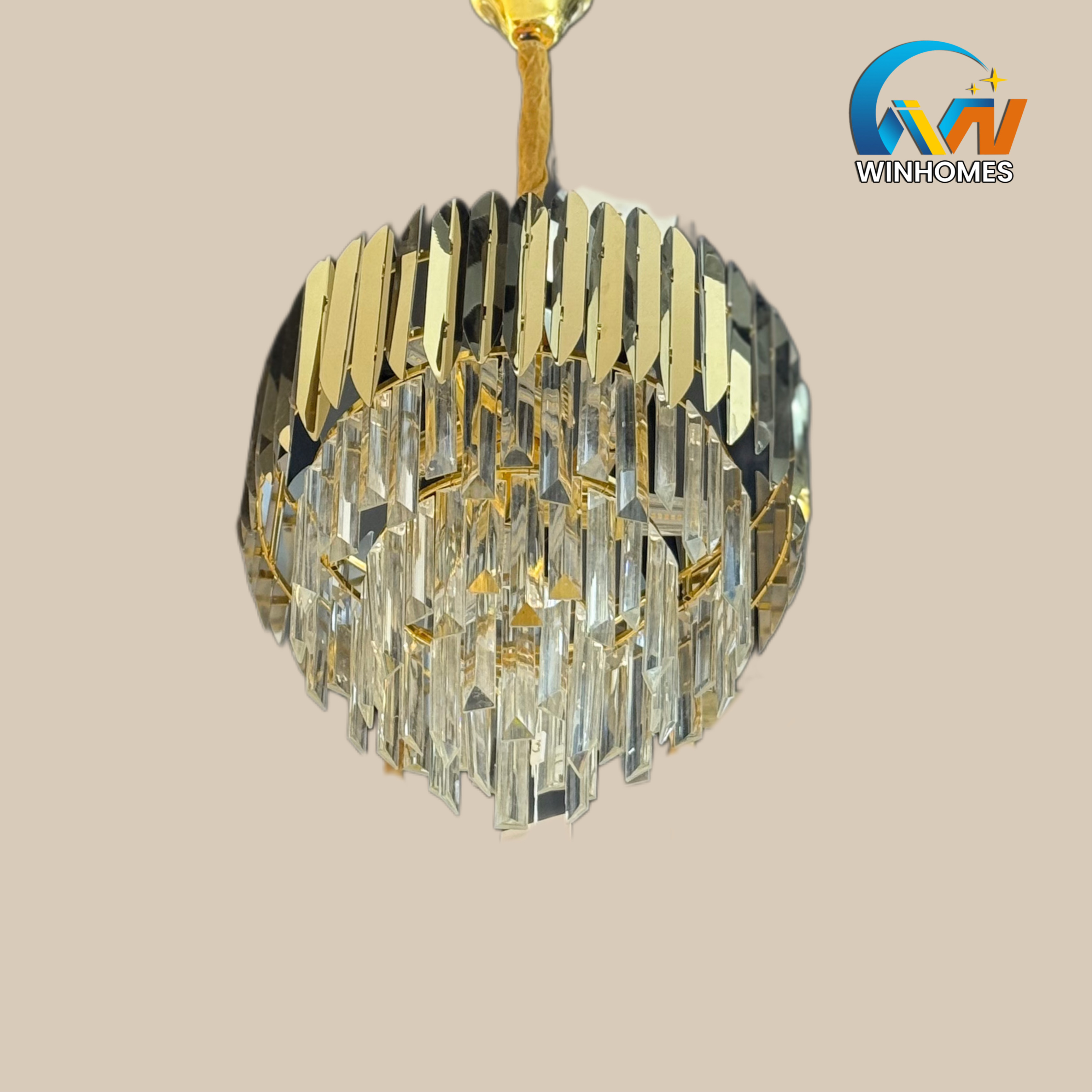 Elegant Crystal Chandelier 400cm