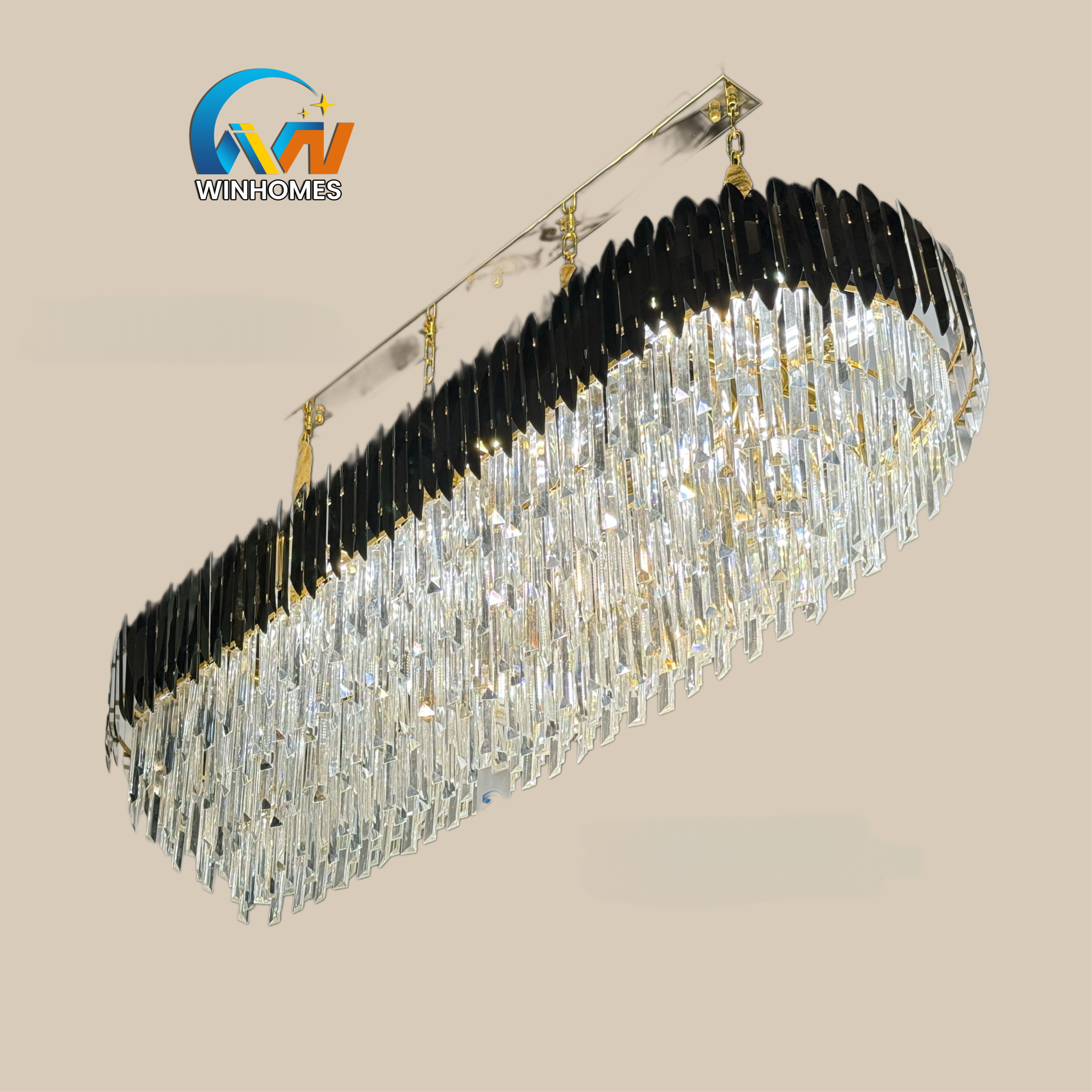 Elegant Crystal Chandelier 1500*500