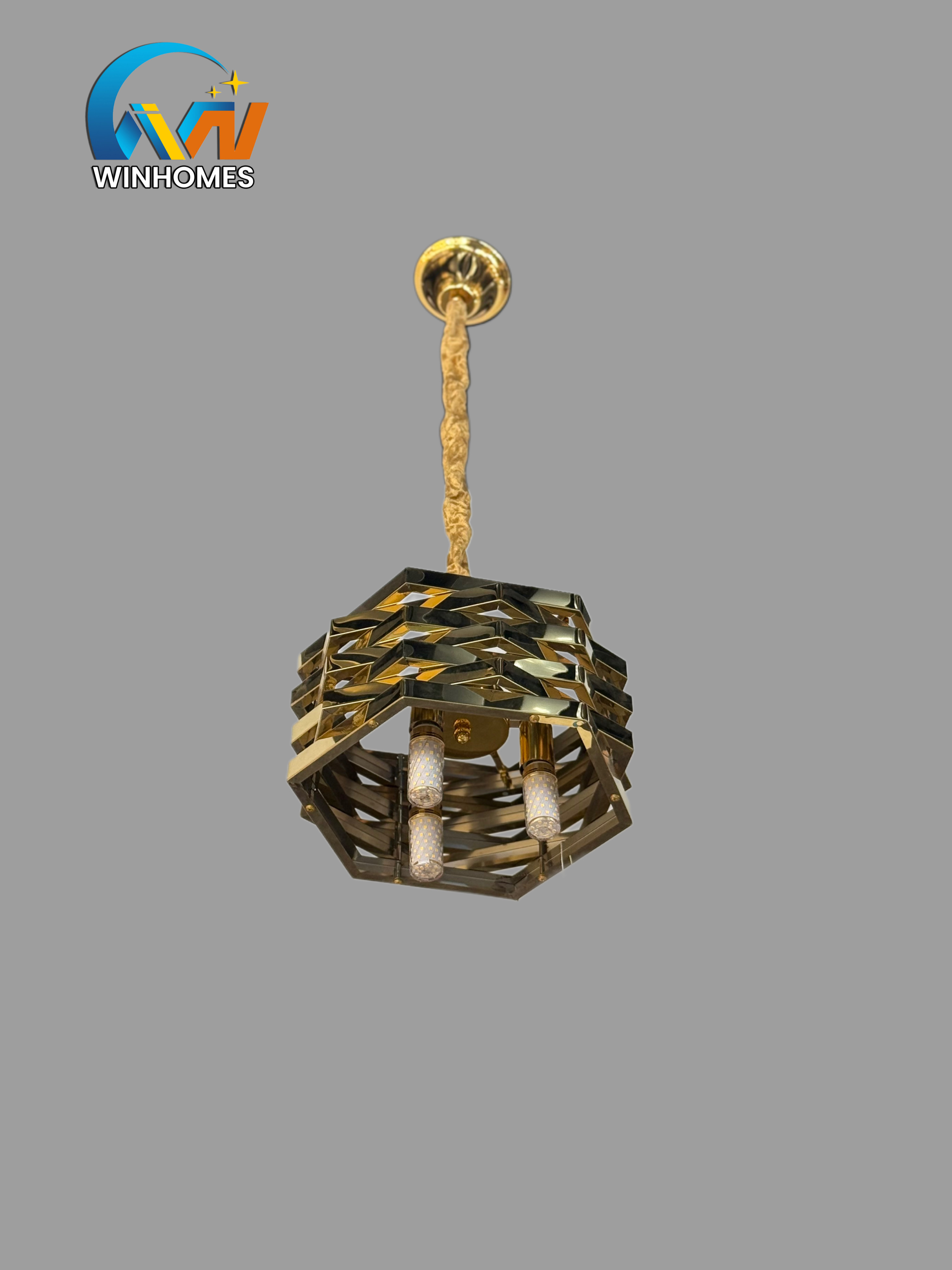 Modern Geometric Pendant Light 30cm