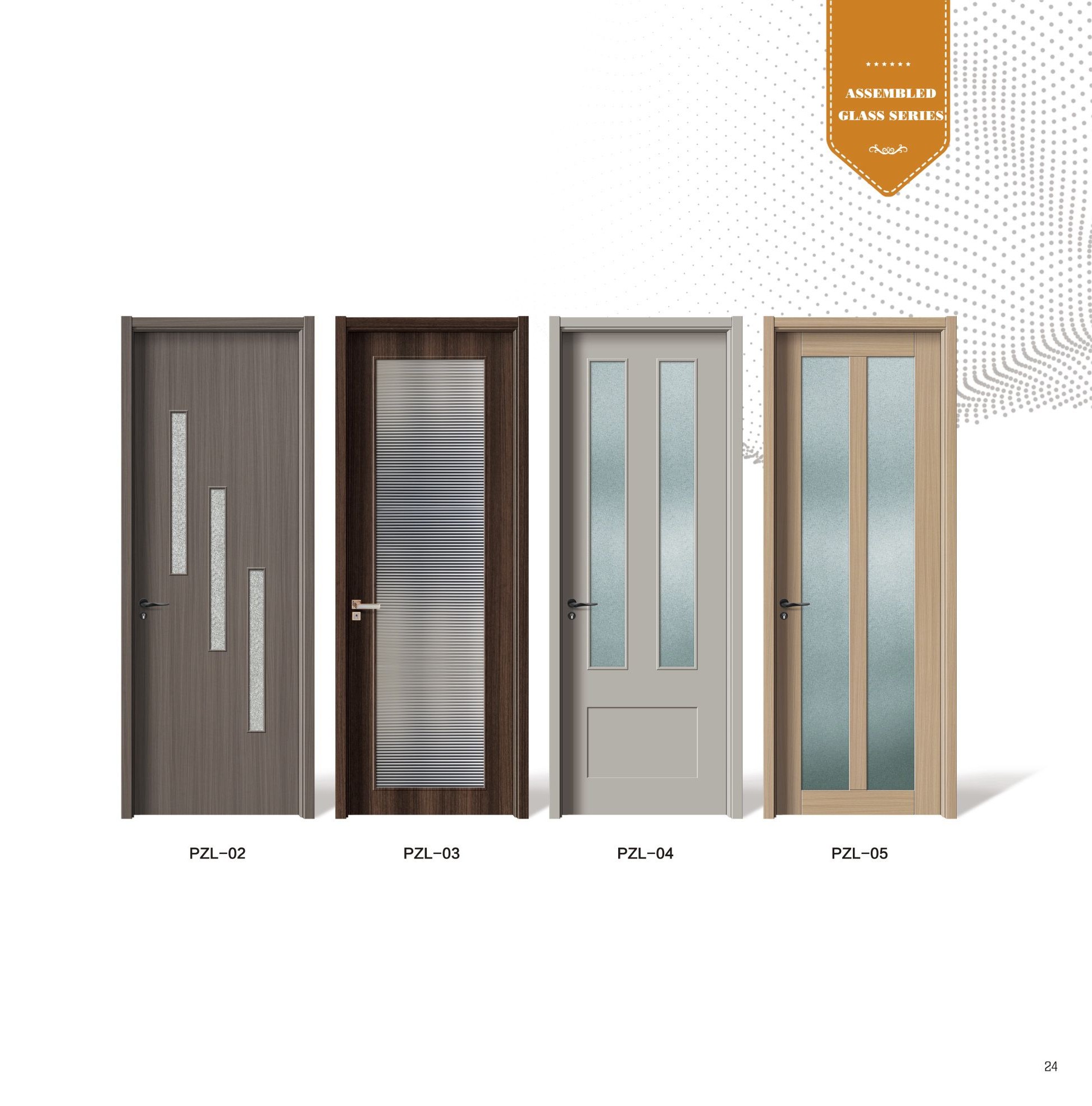 Assembled Glass Doors Series WPVC