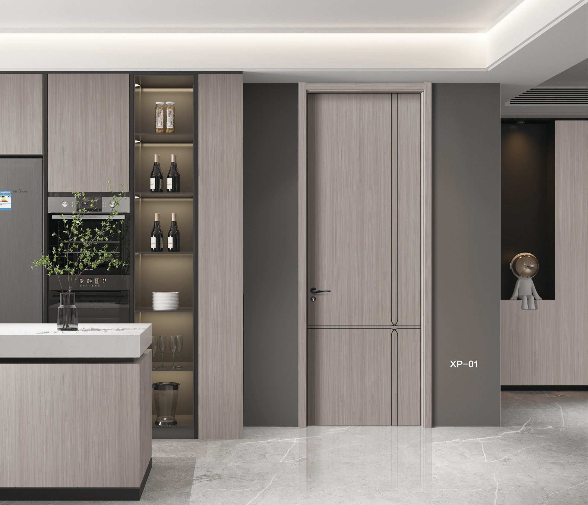 Modern Interior Door XP-01