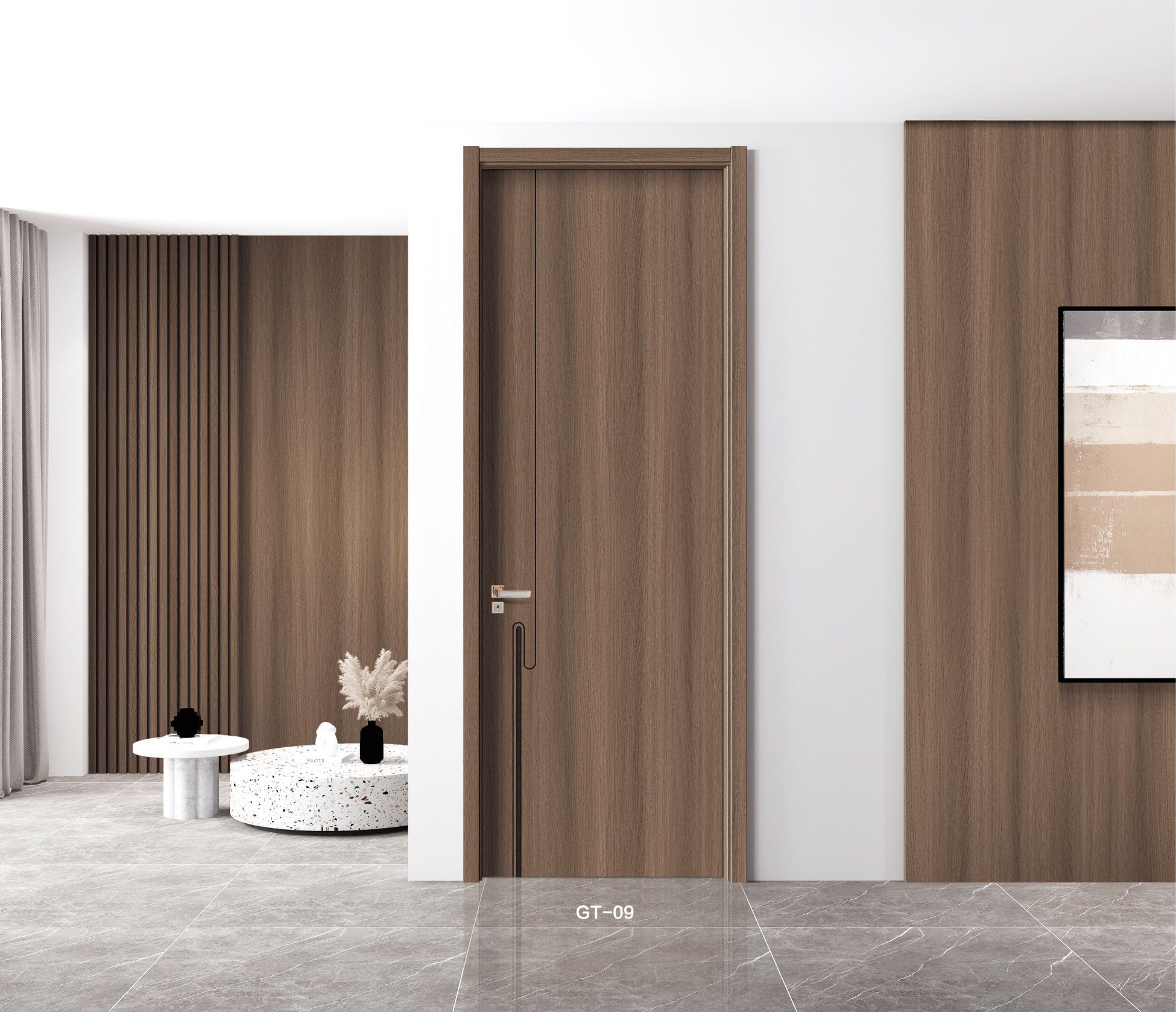 Modern WPVC Interior Door