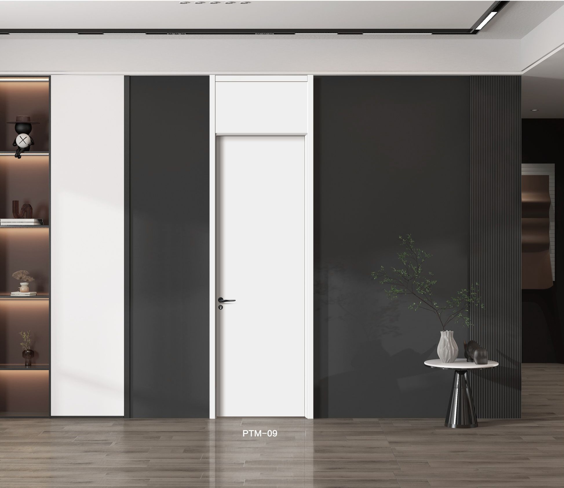 Modern Interior Door White With Top
