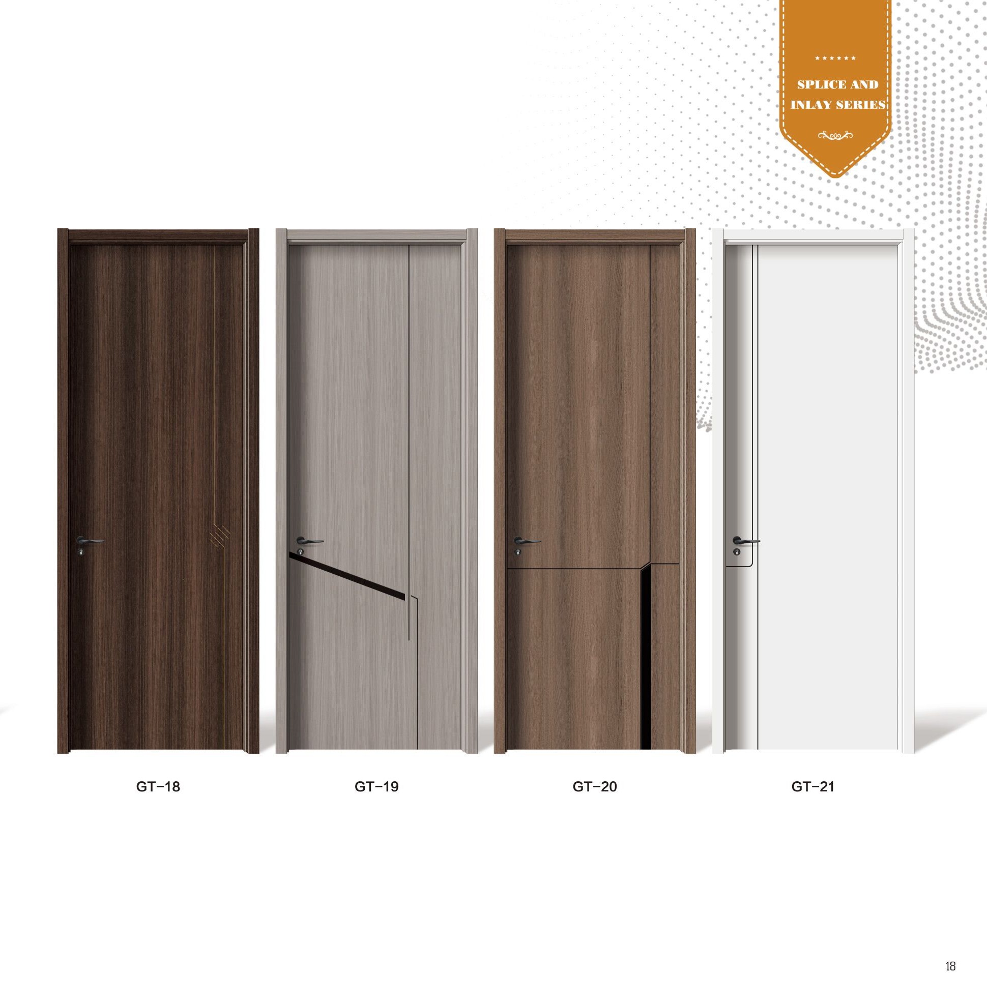 Modern Interior Door Collection WPVC