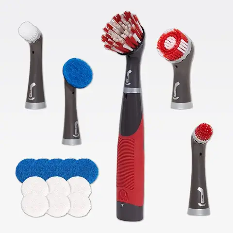 Rubbermaid Reveal Power Scrubber 18-Piece Kit,
