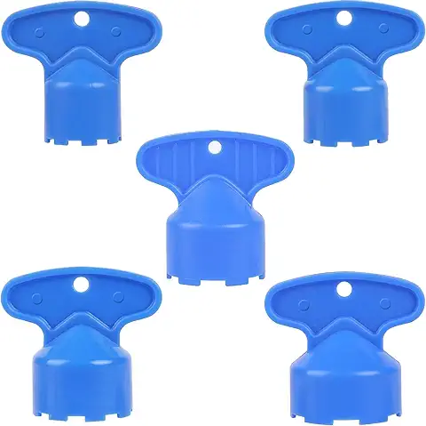 5 Pcs Cache Faucet Aerator Key Removal Wrench Tool with 5 Sizes M16.5, M18.5, M21.5,