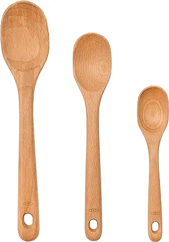 OXO Good Grips 3-Piece Wooden Spoon Set,Brown