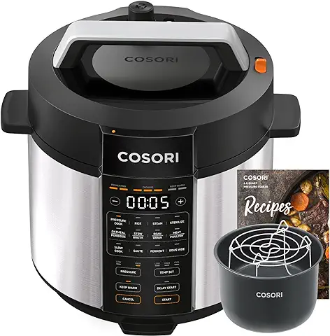 COSORI Pressure Cooker Electric 6 qt, 9-in-1 Instant Multi Kitchen Appliances, Safer Venting Design,