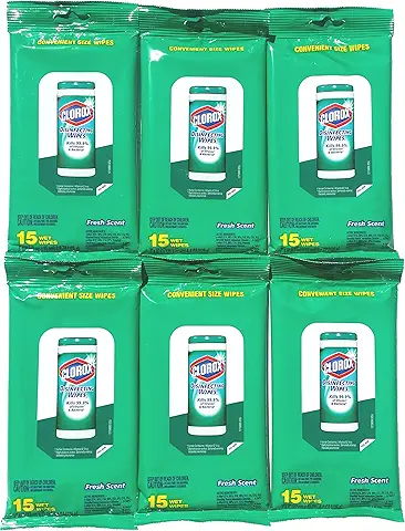 Clorox Cleaning Wipes - 90 Count - Resealable Package - Fresh Scent,