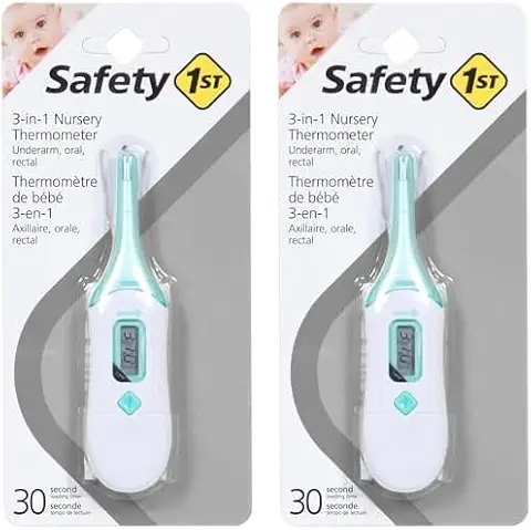 Safety 1st 3-in-1 Nursery Thermometer,