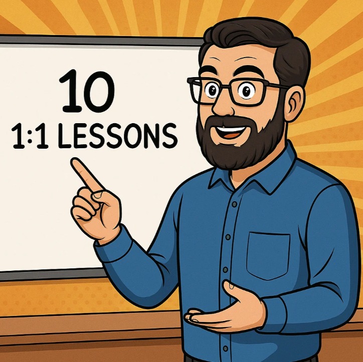 10 1:1 Lessons Package