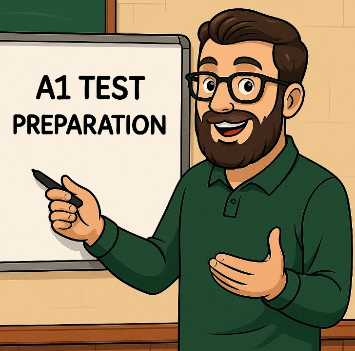 Test Preparation German A1 (Online)