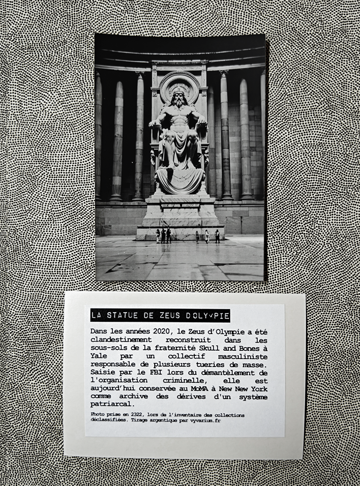 La statue du Zeus d'Olympie