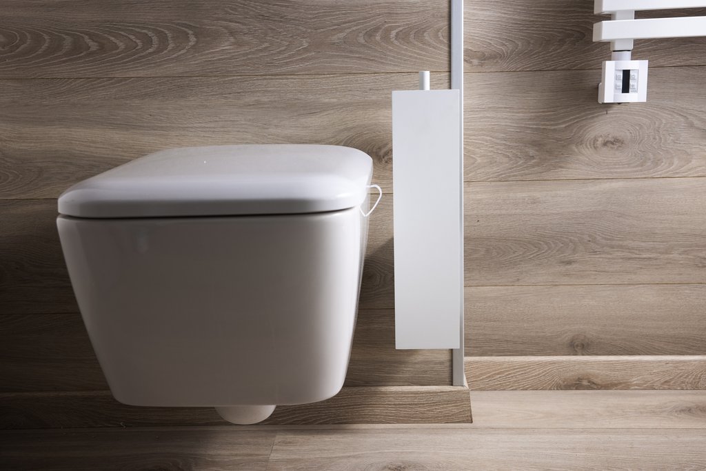 Nerūdijančio plieno tualetinio šepečio laikiklis