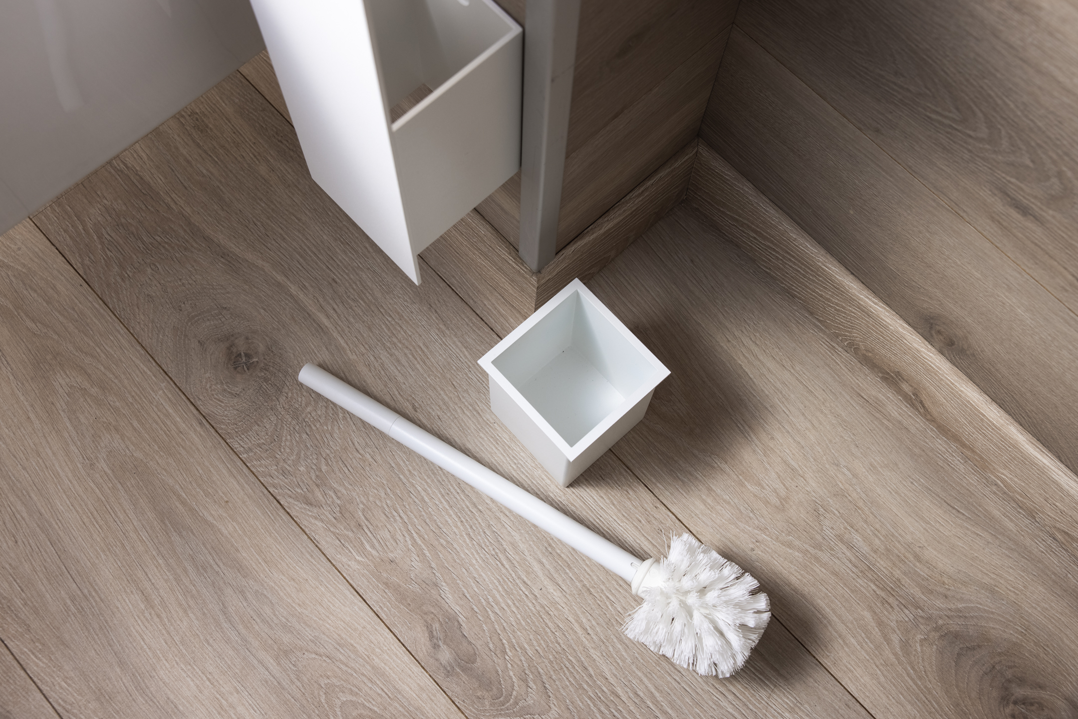 Nerūdijančio plieno tualetinio šepečio laikiklis