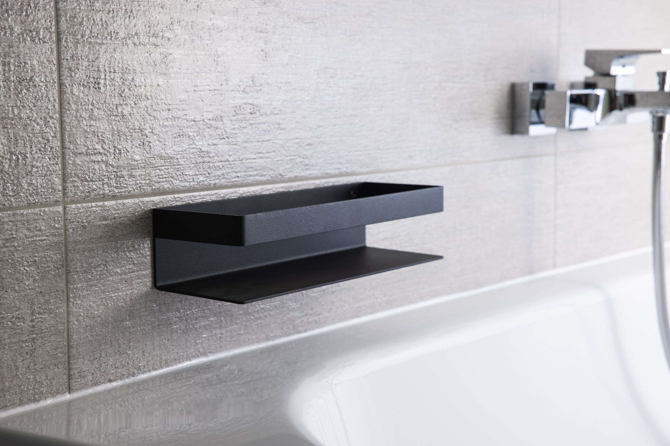 Nerūdijančio plieno dušo lentynėlė