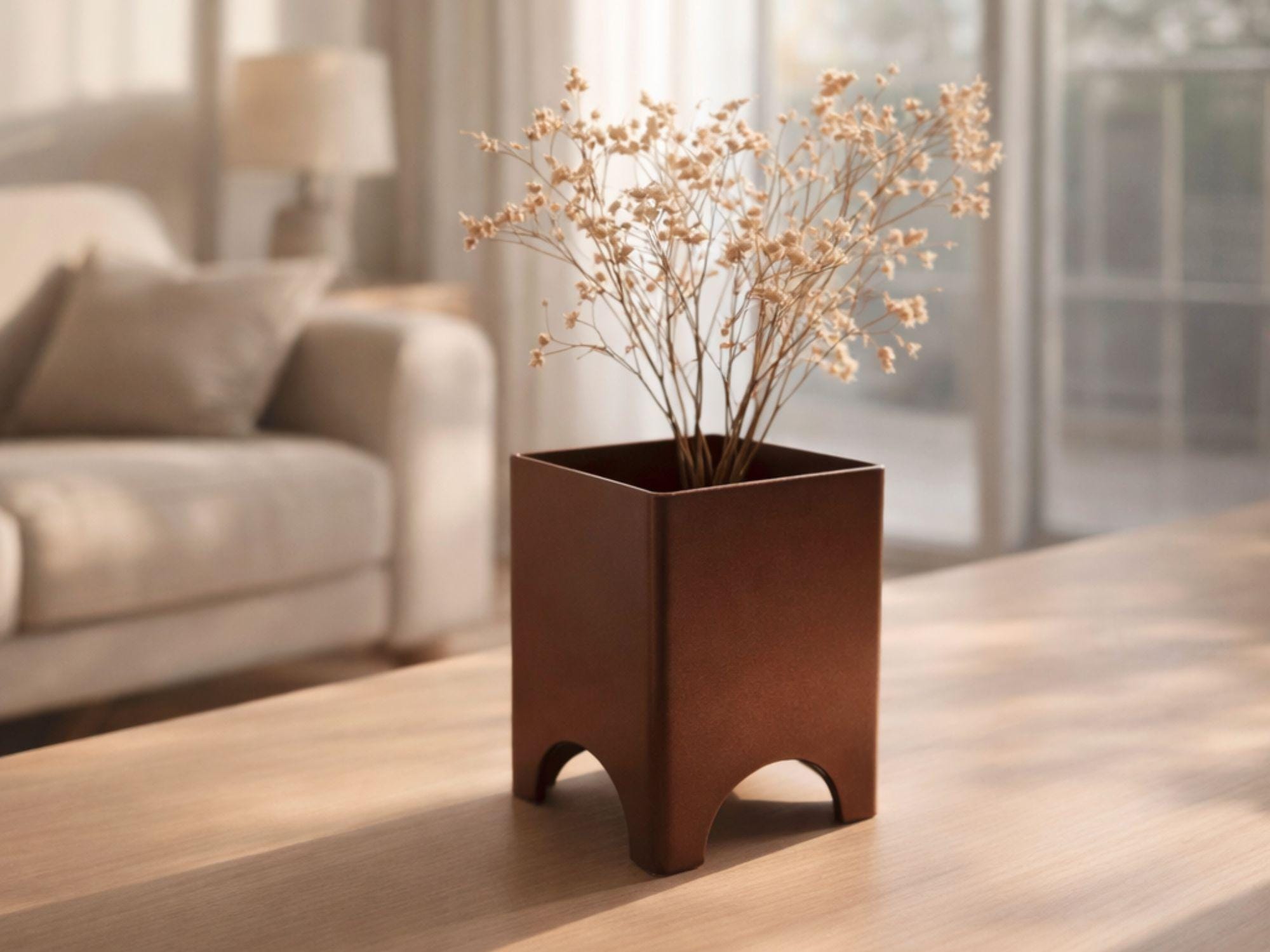 Metalinis vazonas „Rust“