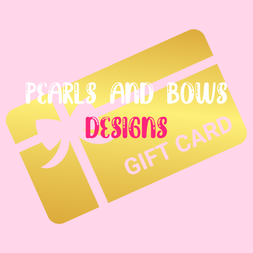 Pearls and Bows Gift Vouchers
