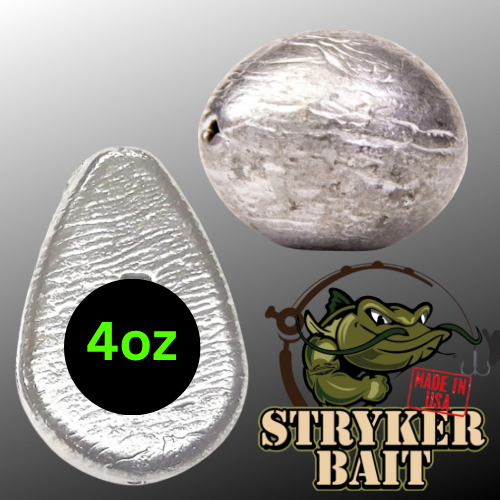 Stryker 4oz Fishing Weights/Sinkers Qty: 2