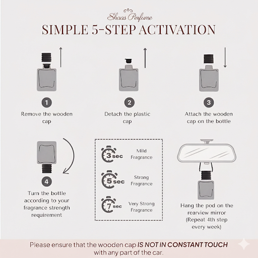 Mogra Hanging Car Air Freshener