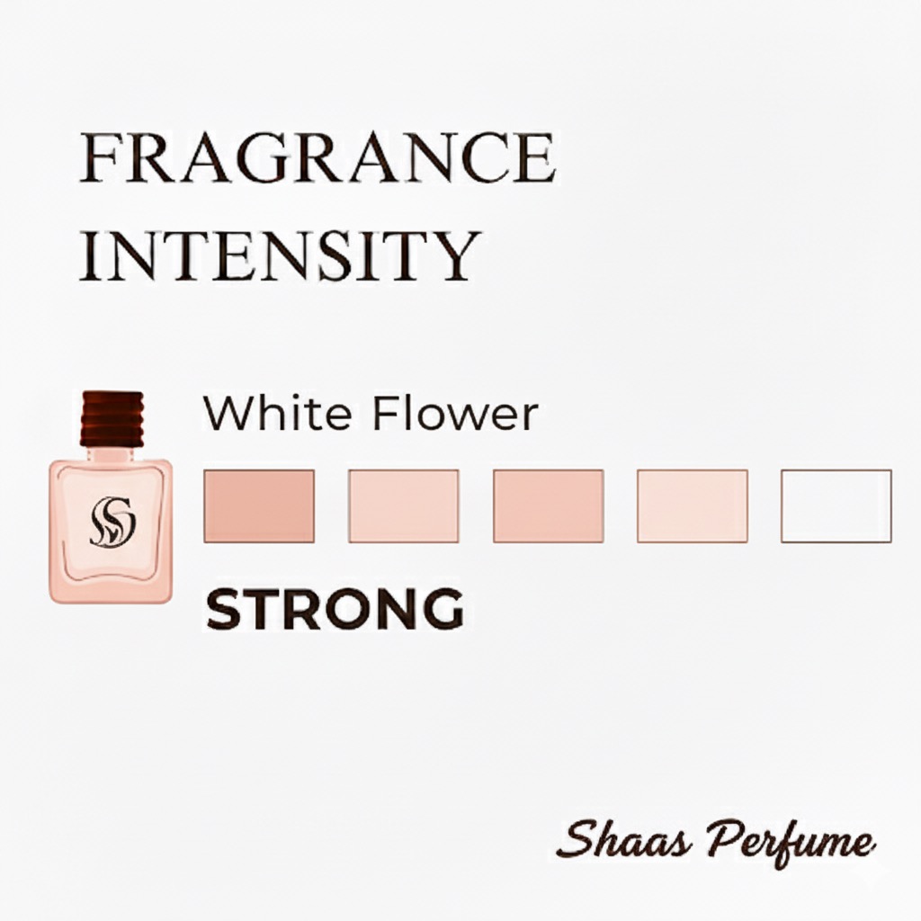 White Flower Hanging Car Air Freshener