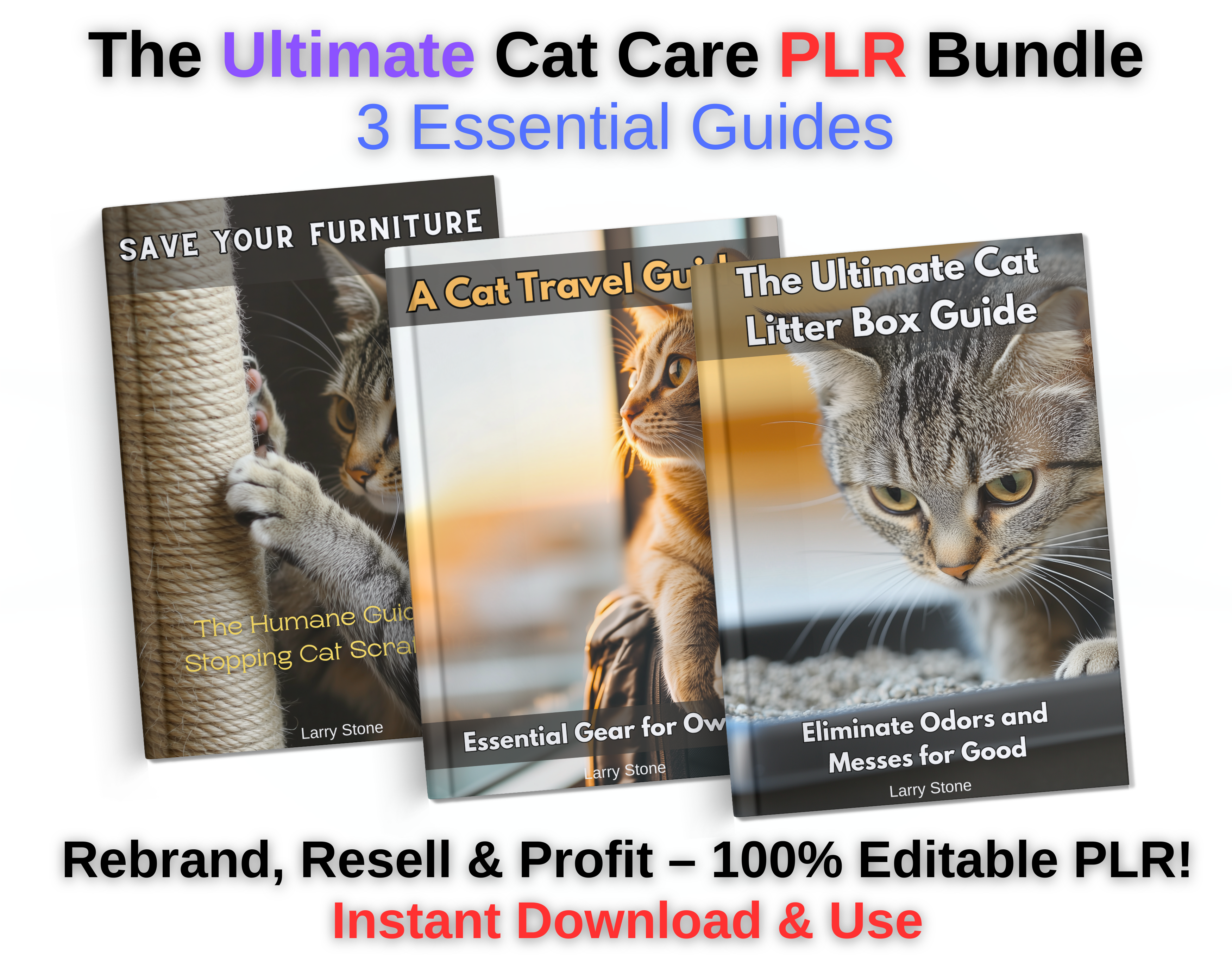 The Ultimate Cat Care PLR Bundle: