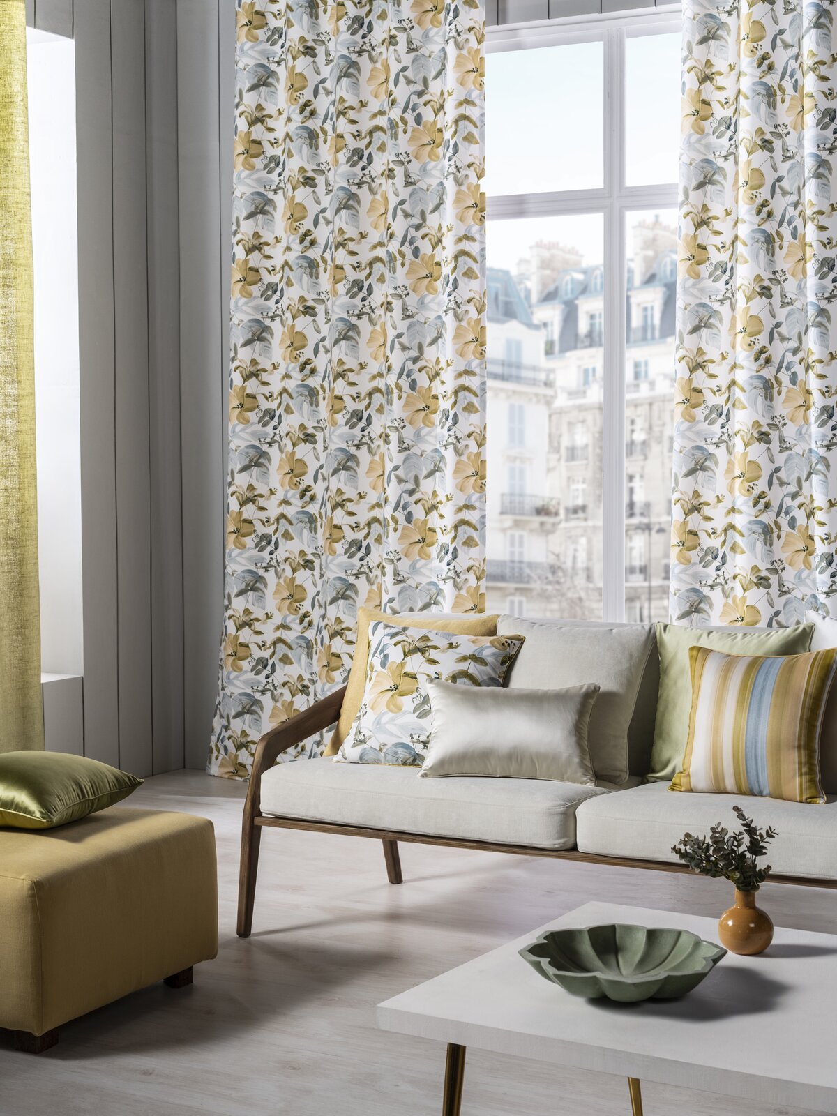 Floral Patterned Curtains