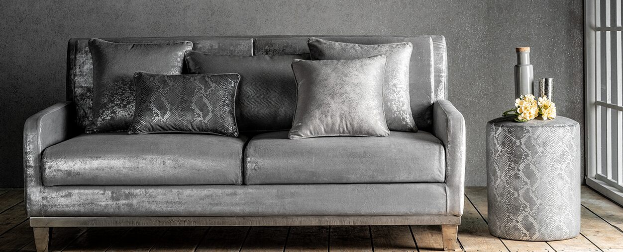 Modern Grey Sofa Set