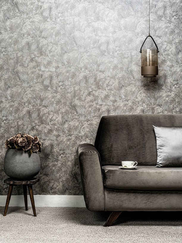 Elegant Grey Sofa