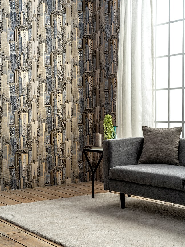 Elegant Grey Sofa