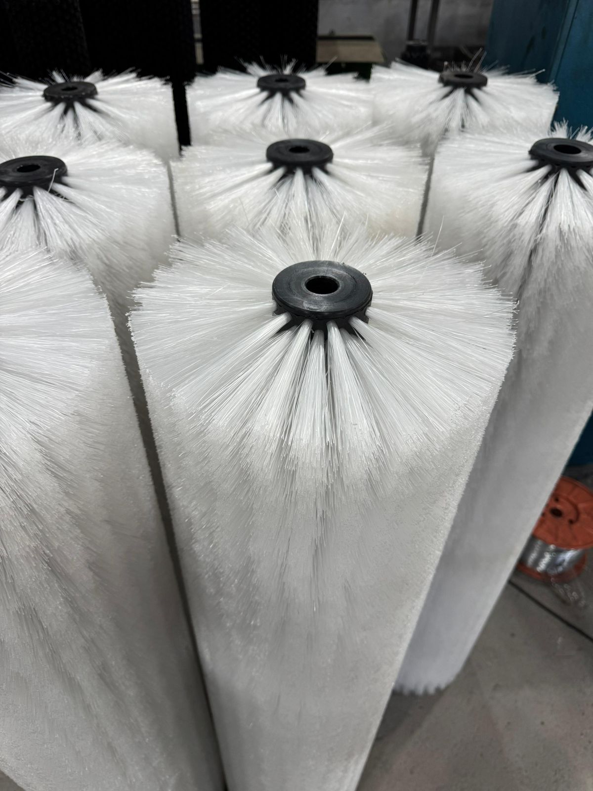 Escova de Nylon Cristal 100% Cheia