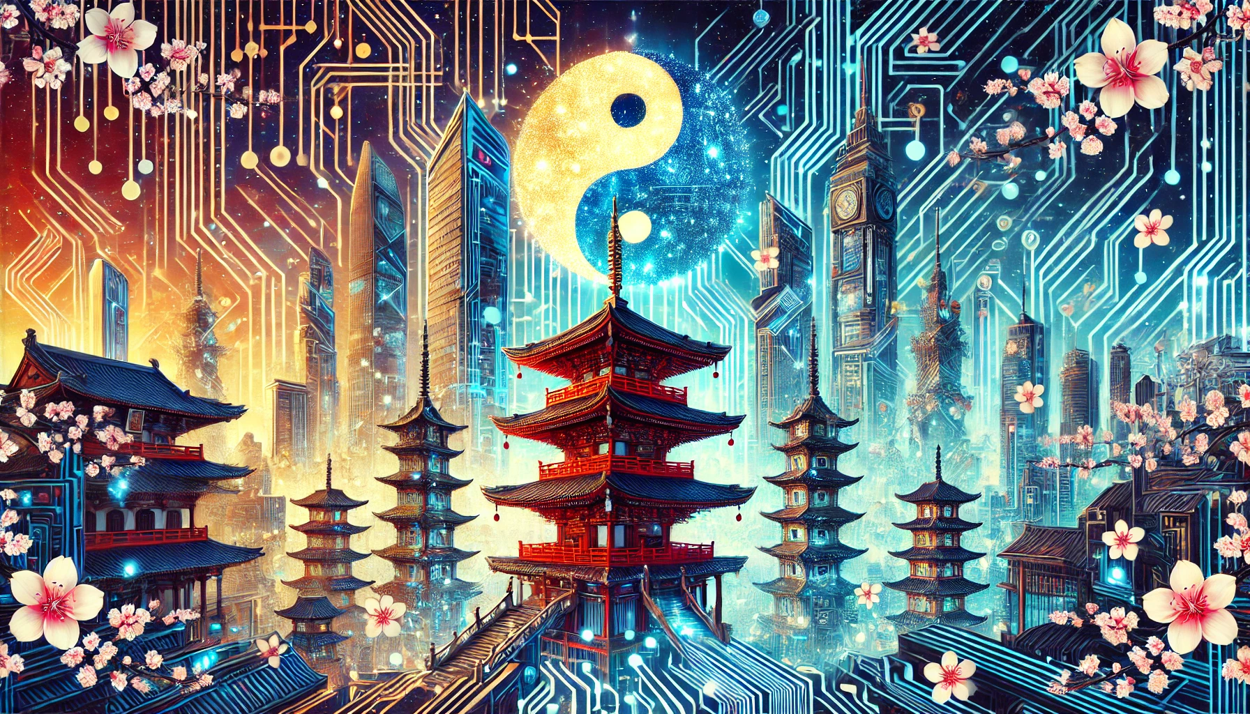 Desktop Image Futuristic Zen Artwork