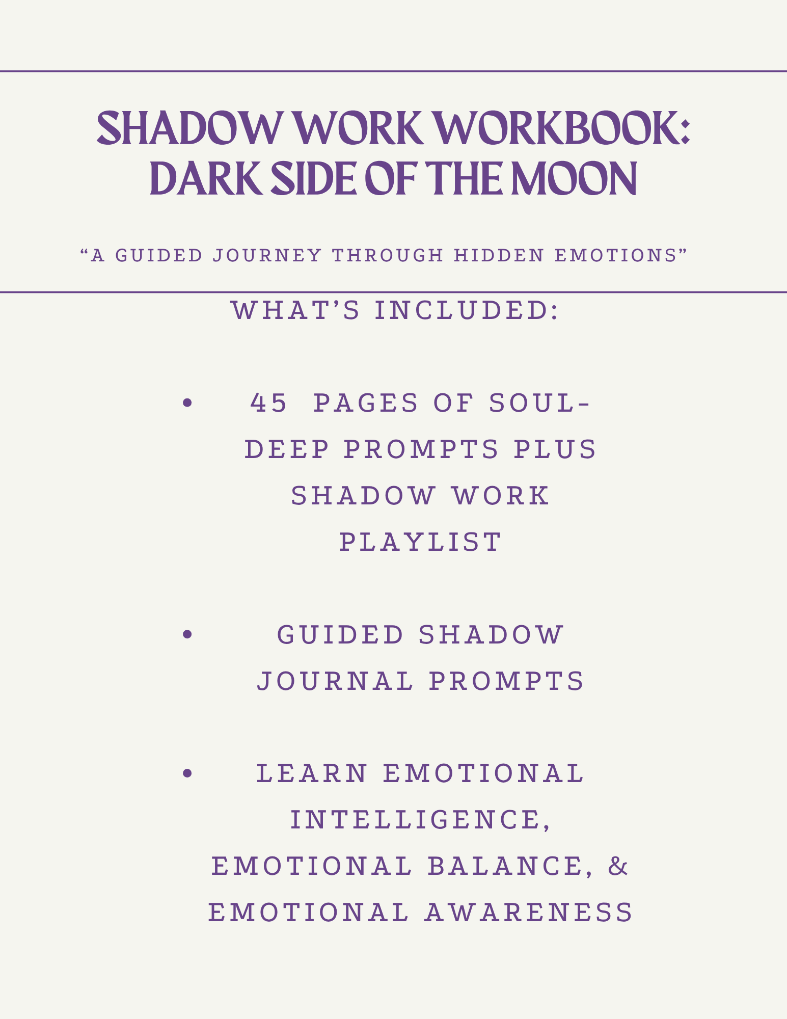 Emotional Healing Journal