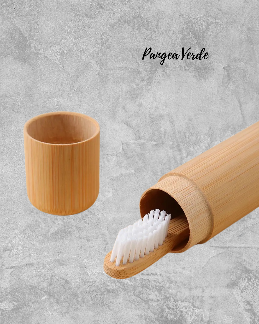 Estuche para Cepillo de Dientes en Bambú
