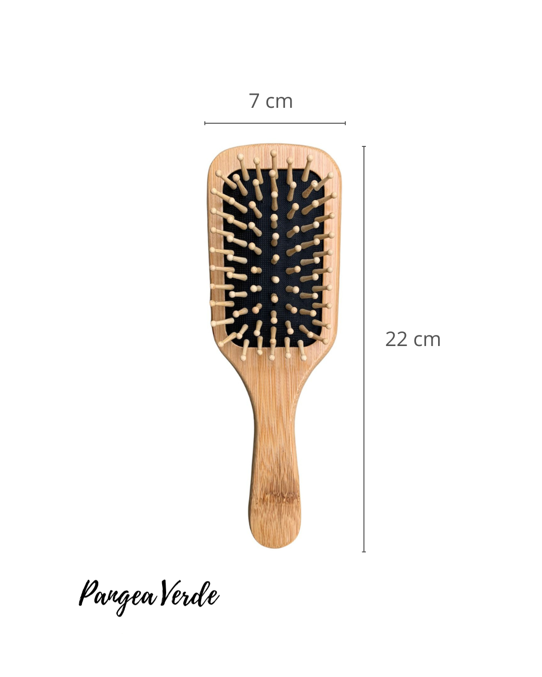 Cepillo de Peinar Mediano en Bambú