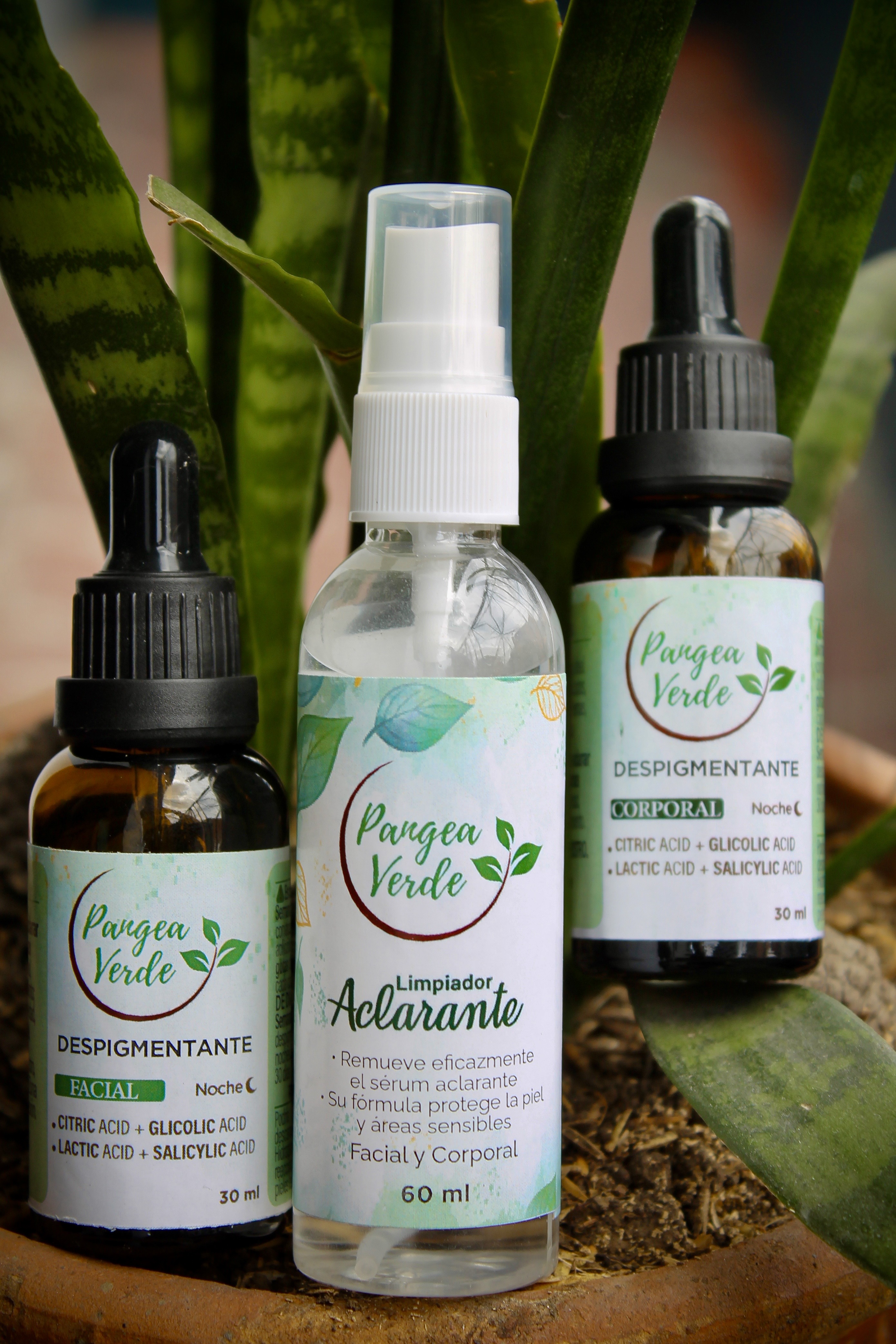 Kit Despigmentante Aclarent + Limpiador Aclarent