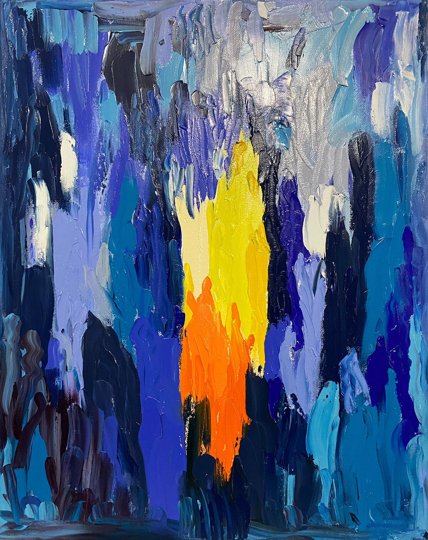 Oil Color Title: Stand out