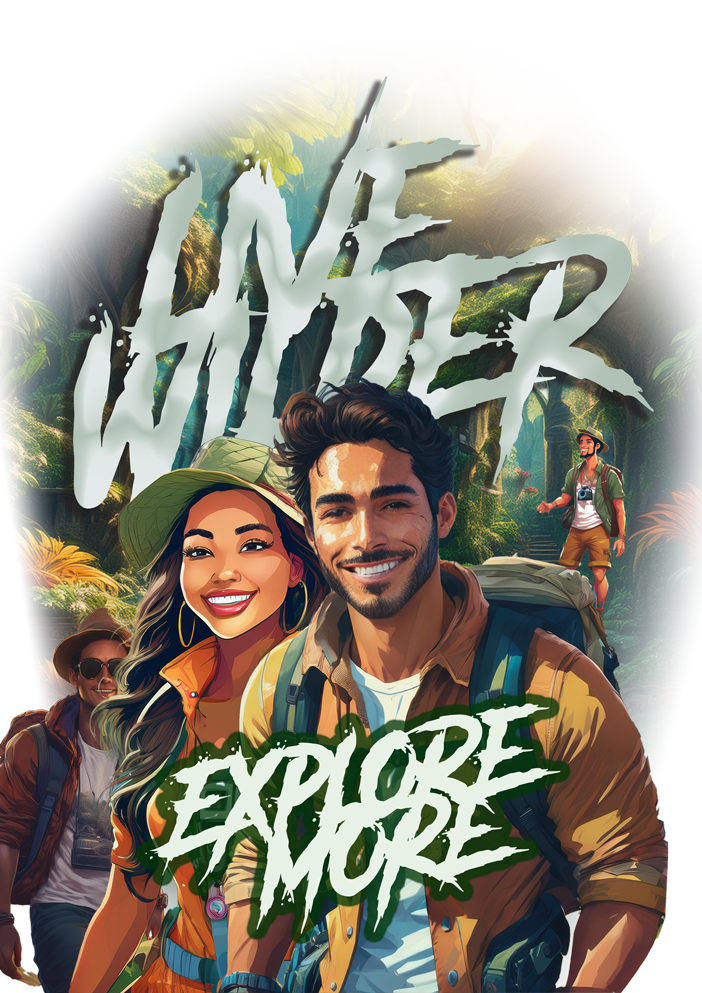  Live Wilder and Explore More, and  God Gat me No Shaking